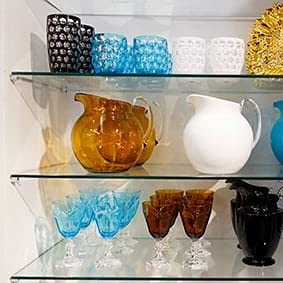 Mario Luca Giusti Set 6 Dolce Vita Water Glass Green