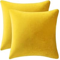 Juego De 2 Fundas De Cojín Cuadradas Decorativas De Terciopelo Suave Y Sólido, Fundas De Cojín Para Sofá De Granja, Para Interiores Y Exteriores, Bebe Azul_40_x_80_cm, 2 Paquetes