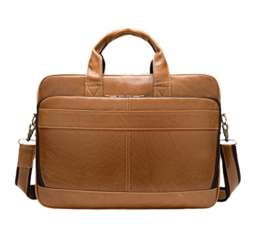 Mallette de bureau en cuir véritable homme - Protégez vos documents importants avec élégance