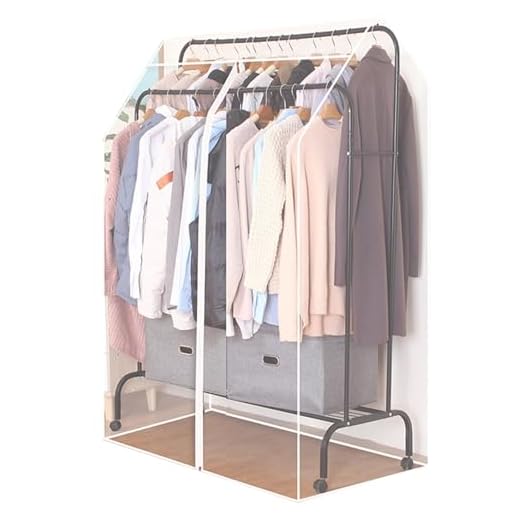 Durable Clear Garment Bags for Clothes