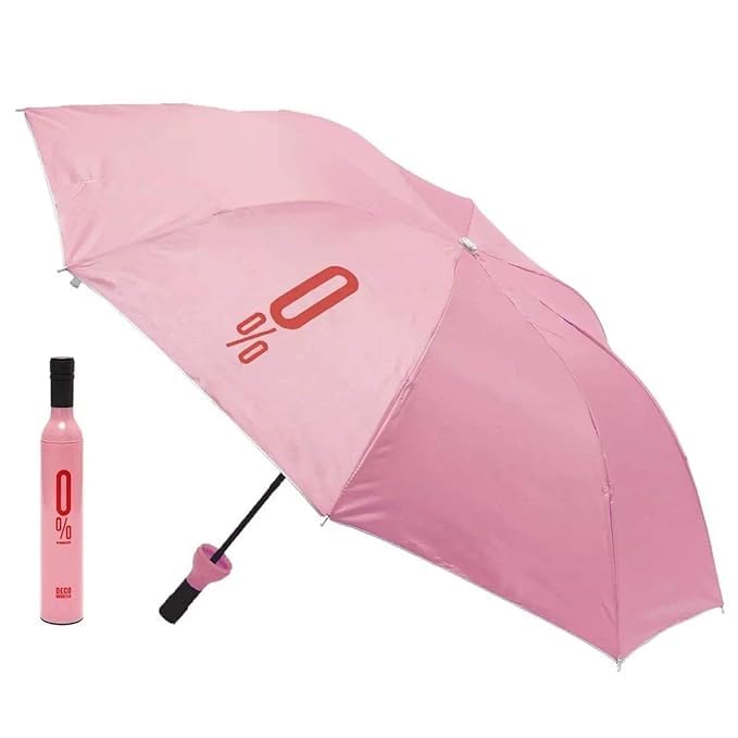 ds enterprise Bottle Umbrella Double Layer Folding Automatic Open for Girls, Multiuse Windproof Protect- Sunlight Cold Wave Heat Wave, Dust & UV Rain Size 21 Inch with Bottle Cover for Men & Women-picture-23