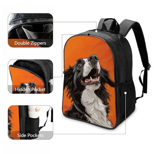 Mochila bebé guardería de perro en relieve 3D ideal para regalo escolar 3
