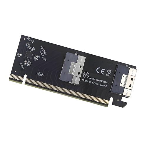 �|�[�g SFF8654 8I PCIExpress �g���J�[�h�́A �h���C�u����� EGPU �A�v���P�[�V�����p�� PCIe X16 �X���b�g��ϊ����܂�