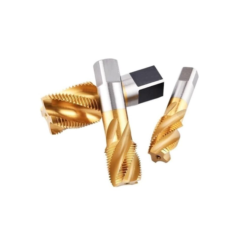 1pcs High-Speed Steel Pipe Tap Set - G/ZG/RC/NPT/PT Thread Tapping Tool for Stainless Steel and More(Pt3/8)