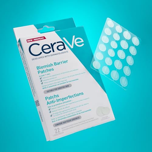 Variante de CeraVe parches para granos transparentes con niacinamida 22 uds