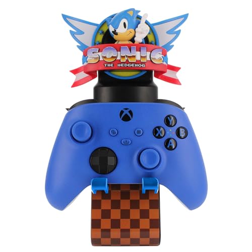 Exquisite Gaming: Classic Sonic The Hedgehog – Suporte para celular e controle de jogos de LED Ikon