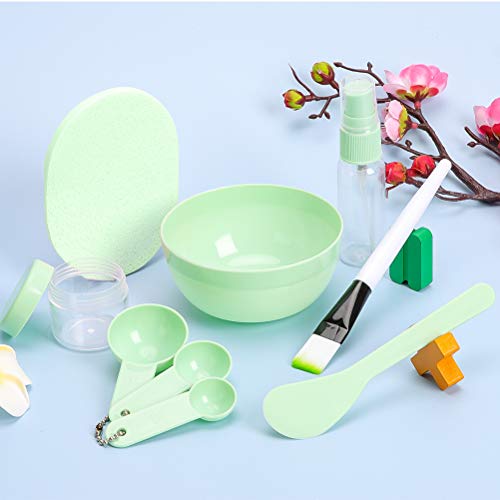 Conjunto de tigelas para mistura de máscara facial, conjunto de ferramentas para mistura de máscaras