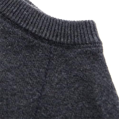 Men’S Knit Sleeveless V-Neck Vest Vintage Thin Flat Knitted Tank Top4