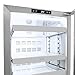 ZLINE Autograph Edition 24 in. Touchstone 151 Can Beverage Fridge With Solid Stainless Steel Door And Champagne Bronze Handle (RBSOZ-ST-24-CB)