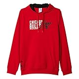  adidas Basics PO Hoody - Sudadera para Hombre, Color Rojo, Talla L