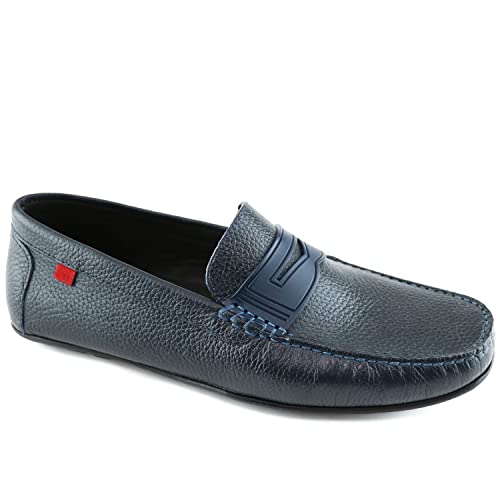Big Boys/Mens Casual Comfortable Genuine Leather Lightweight Driving Moccasins Classic Fashion Penny Loafer Slip On Breathable Driving Loafer