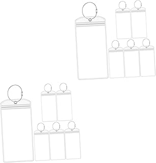 ABOOFAN 12 Peças Etiqueta De Bagagem Para Cartão De Embarque Etiquetas Prateadas Para Bagagem Etiqueta De Bagagem Etiqueta De Identificação De Bagagem Etiquetas De Bolsa Acessórios De