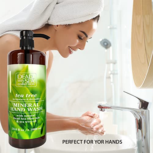 Dead Sea Collection 7290107429634 Tea Tree Hand Soap - Pack Of 2 thumb #4