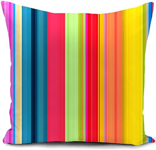HUASHUZI Peacock Purple Cushion Cover Outdoor Peacock Decorations Double-sided Design Home for Livingroom Couch Bed Sofa Decor Gifts 18"x18"(45x45cm)
