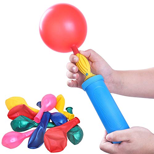 Image of Party Propz Manual Balloon Blower Machine - 2 Pcs Air Balloon Pump | Balloon Pump Machine Hand | Balloon Inflator Pump for Latex, Foil