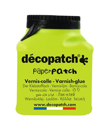Décopatch PP150AO - Un pot de Vernis colle PaperPatch 180g
