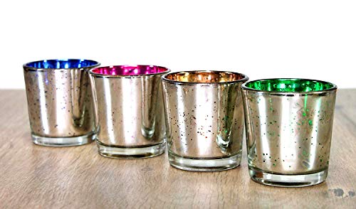 eSplanade Tealight Holders/Tealight Candles Holders Christmas Festival Lights (Smaller - Set of 4) - Image 6