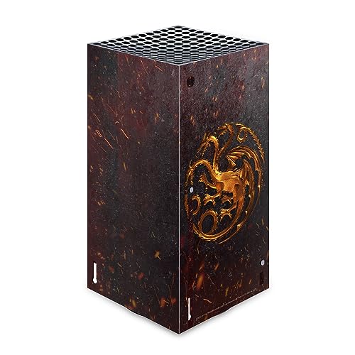 Autocollant de jeu Xbox Series X House of the Dragon Targaryen anti-rayure vinyle