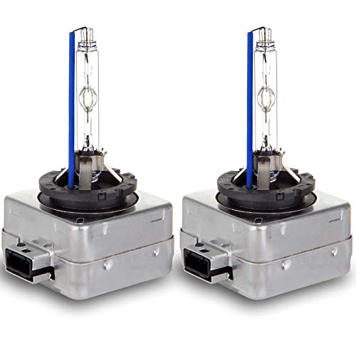 Eccpp D1S Headlight Bulbs 8000K Xenon White Hid Replacement Headlight Kits Pair Set #TOP1