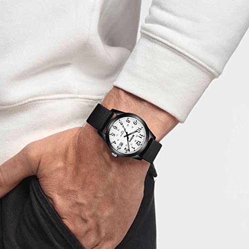 Ln Lenqin Mens Watches Analog Quartz Watch 30M Mens Waterproof Watch Fashion Business Casual Mens Designer Watch With Date Wrist Watches For Men #TOP6