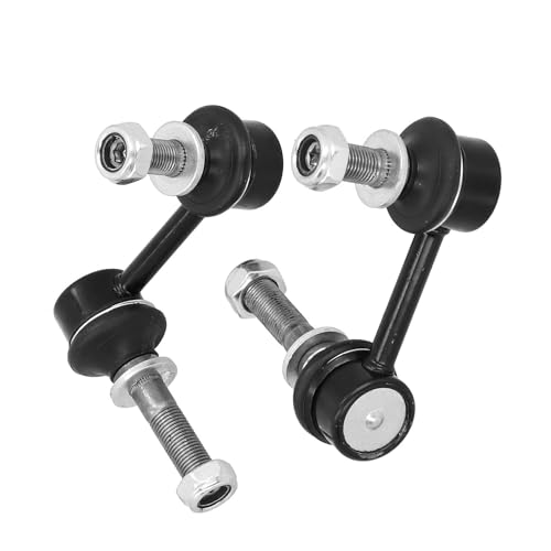 Image of Detroit Axle - RWD Front End Suspension Kit for 2007-2017 Lexus LS460, 4 Upper Forward Rearward Control Arms with Ball Joints 2 Sway Bars 2008 2009 2010 2011 2012 2013 2014 2015 2016 Replacement