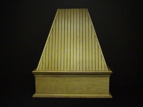 Air-Pro FBBWH-IS42 42" Wood Bead Board Island Range Hood