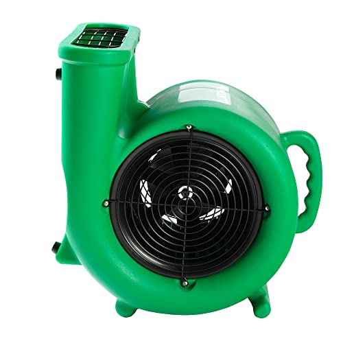 Mounto 1/3hp Air Mover 2000cfm Carpet Dryer Blower Floor Drying Fan - 3-Speed Air Mover w/Dual GFCI Outlet, 25ft Power Cord for Drying, Cooling, Air Circulation (Green) by MOUNTO - Image 8