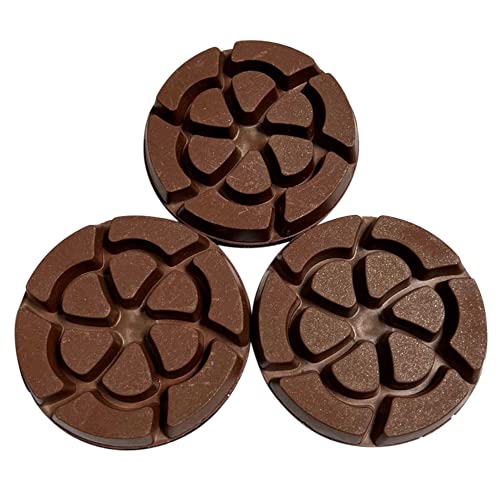 EDiamondTools 3-Inch Hybrid Diamond Pads #50