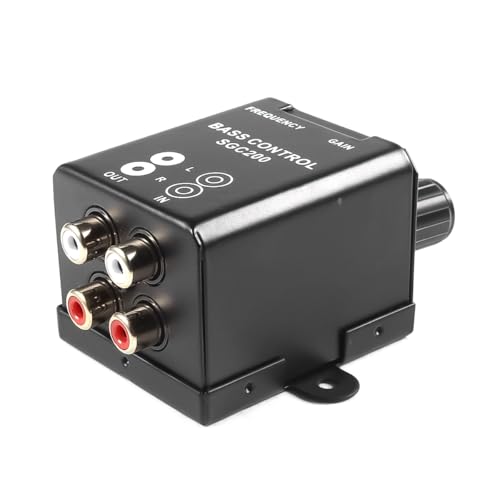 Sarini Auto Verstärker Controller Lautsprecher Bass Einsteller Subwoofer Equalizer Crossover Bass Controller Knopf