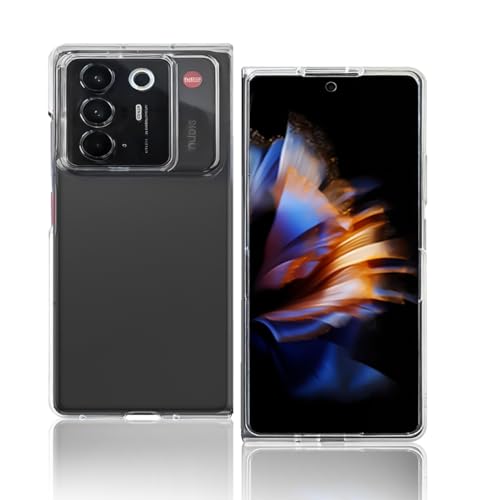 �y2026�V�o��zFor ZTE Nubia Fold �P�[�X �J�o�[ �N���A �yHNWEIWEI�z �ϏՌ� TPU�f�� �_�炩����G�� �S�ʕی� �_�炩����G�� �X�N���[�� & �J�����ی� �y�� ���^ �ϏՌ� �����h�~ �w��h�~ ���ϖh�~ ZTE Nu