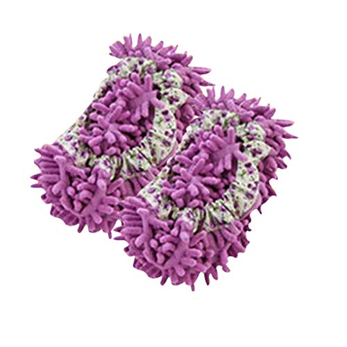 Fengyuanhong 2ST Boden Mopping Schuh Boden Mopper Slipper Startseite Bodenreiniger Reinigung Fuß Socken Cover