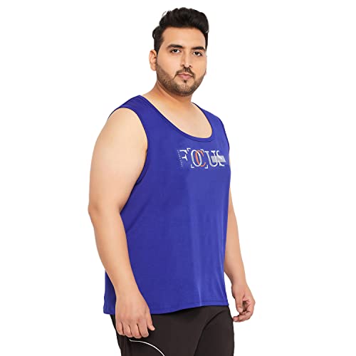 Image of Bigbanana Plus Size Men's Regular Fit Printed Vest