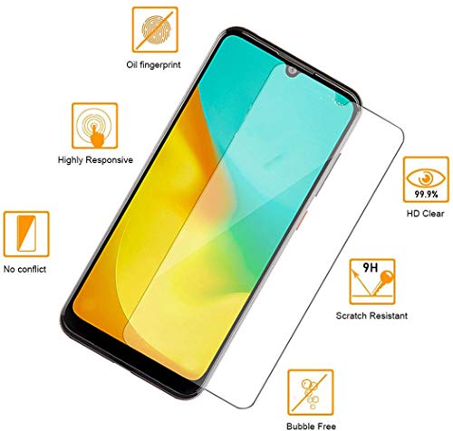 Tznzxm TZNZXM13730 For Consumer Cellular Zmax 10 /Zte Z6250 Tempered Glass Screen Protector [2-Pack],Zte Zmax 10 Case,Flexible Soft Tpu Scratch Resistant Non-Slip Back Cover Rubber Slim Phone Case thumb #6