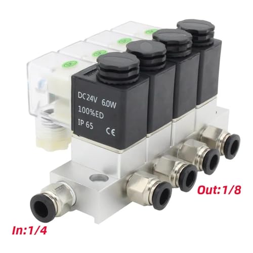 Électrovanne pneumatique 2V025-06 évite les fuites air comprimé