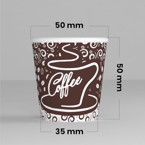 1000 Espresso Pappbecher 65ml Biologisch Abbaubare Kaffee Einwegbecher – Ansicht 4