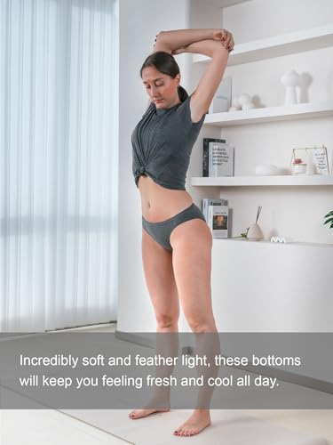 METARINO Women's Underwear Mid Waisted Ladies Panties Merino Wool Sports Active Briefs 3 Pack4