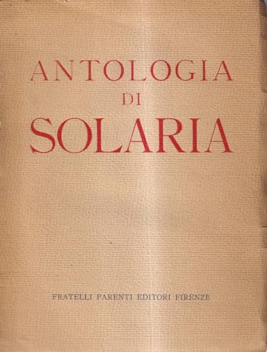  Antologia di Solaria