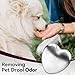 Portable Stainless Steel Soap Odor Remover for Fish Cleaner Onion Garlic Fish Strong Scents from Hands and Skin Cleaner Eliminating Odor Kitchen Gadgets Magic Heart Shape Soap (1 pcs of Heart Shape)