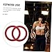 POPETPOP 2Pcs Gymnastics Rings for Workouts Height Pull Up Rings with Slip Design Stylish Fitness Equipment for Adults for Calisthenics