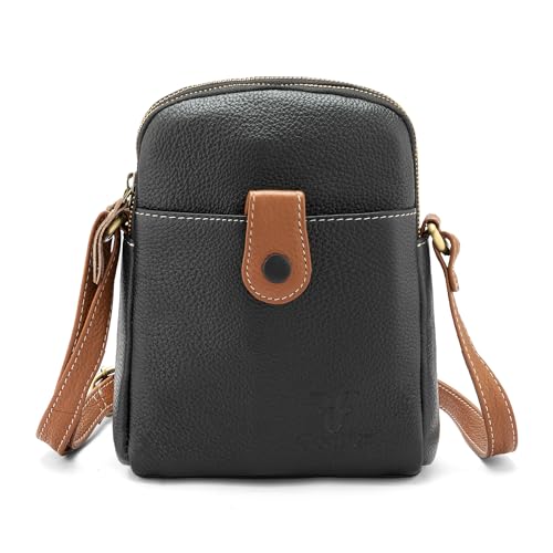 Image of Goatter Genuine Leather Small Sling Cross-Body Bag For Girls And Women's