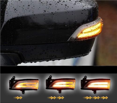 Intermitente de espejo para Outback y Forester con luz LED secuencial 5