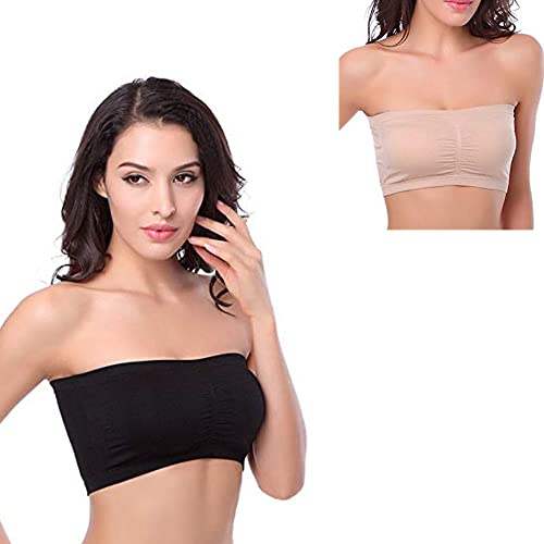 KUAILEY 2 PièCes Ultimate Lifter Stretch Strapless Bra Cover