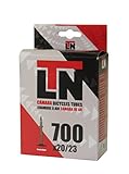 Válvula Presta 60MM ELTIN Camara LTN 700X20/23 V. Presta 60 MM Ciclismo, Negro, Talla Única