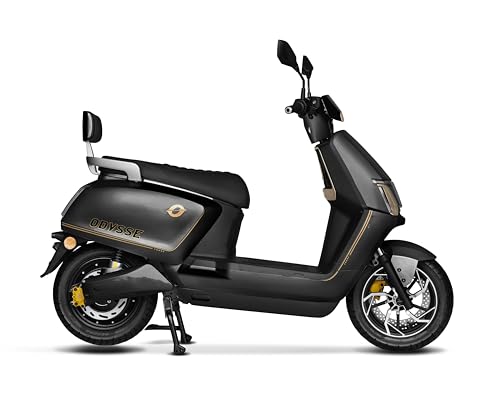 Image of SUN 60V 30Ah Electric Scooter Matte Black | Long Range High-Performance Scooter | Advance Booking at Ex-Showroom Price