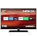 Produktbild Nokia 32 Zoll (80cm) Full HD Fernseher Smart Android TV (LED, WLAN, HDR, Triple Tuner DVB-C/S2/T2, Google Play Store, Netflix, Apple TV, YouTube, Prime Video, Disney+, Spotify) - FNE32GV210 - 2022