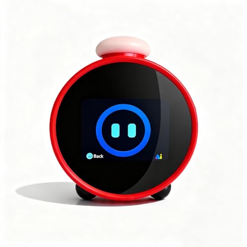 CurioCub AI Kids Alarm Clock - Voice Assistant, Visual Pomodoro Timer, Habit Coach | Sleep Aid Night Light for Bedtime Routine | Helps Fight Procrastination for Children, Teens