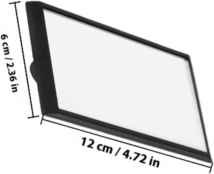LIOOBO Car Rear View Mirror for Back Seat Monitor, Shatterproof Abs Safety Mirror, Universal Fit for Car Seats