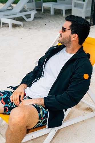 SWIMS Mens Tarifa Lightweight Windbreaker, Light Weatherproof Coats, Waterproof Raincoat & Windproof Wind Breaker4