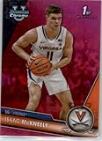 2023-24 Bowman Chrome University PINK REFRACTOR #27 Isaac McKneely Virginia 1st Bowman Chrome Official NCAA Basketball Card in Raw (NM or Better) Condition