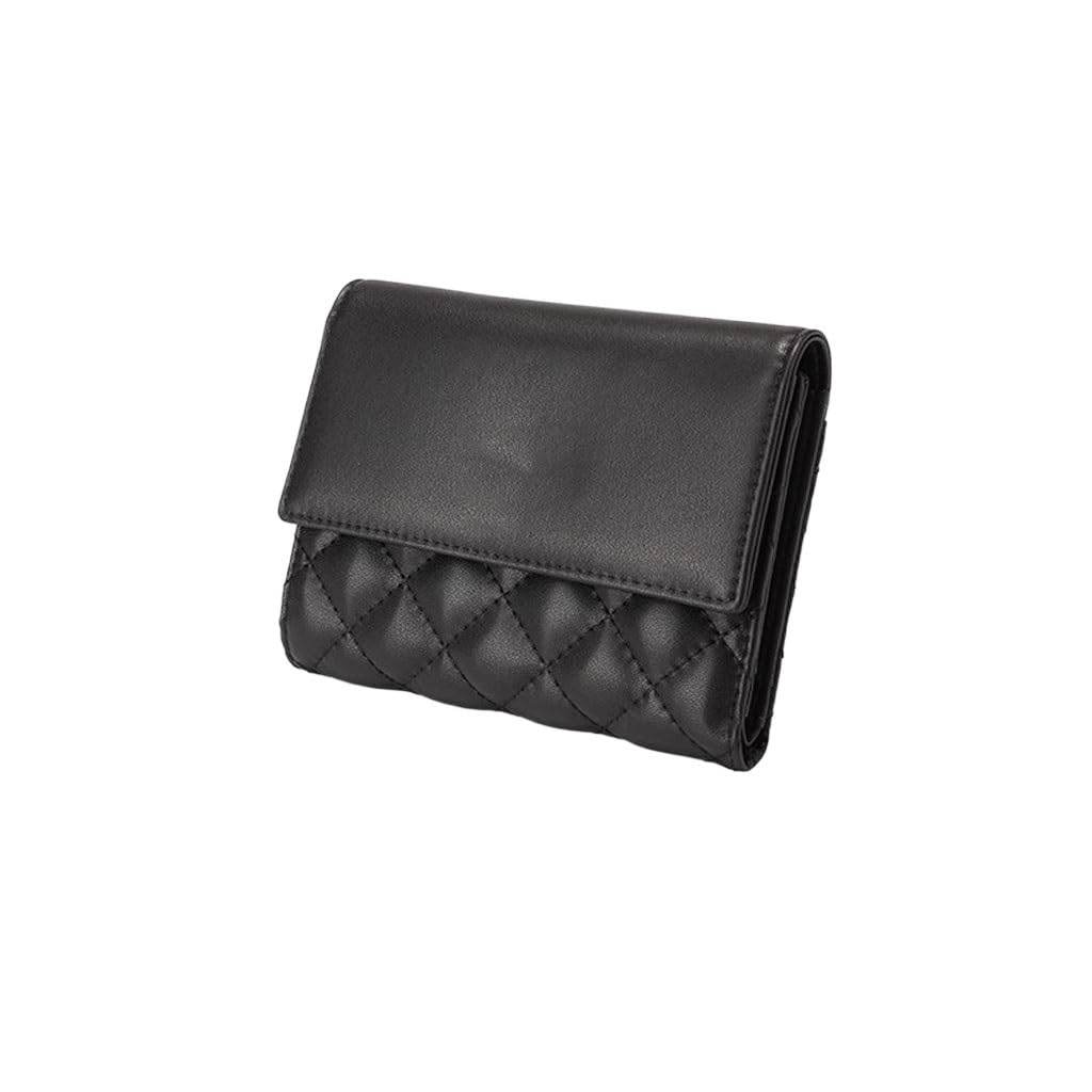 FMURY Portafoglio da donna in vera pelle con blocco porta carte di credito Famale, D, 13.2cm, Stile unico